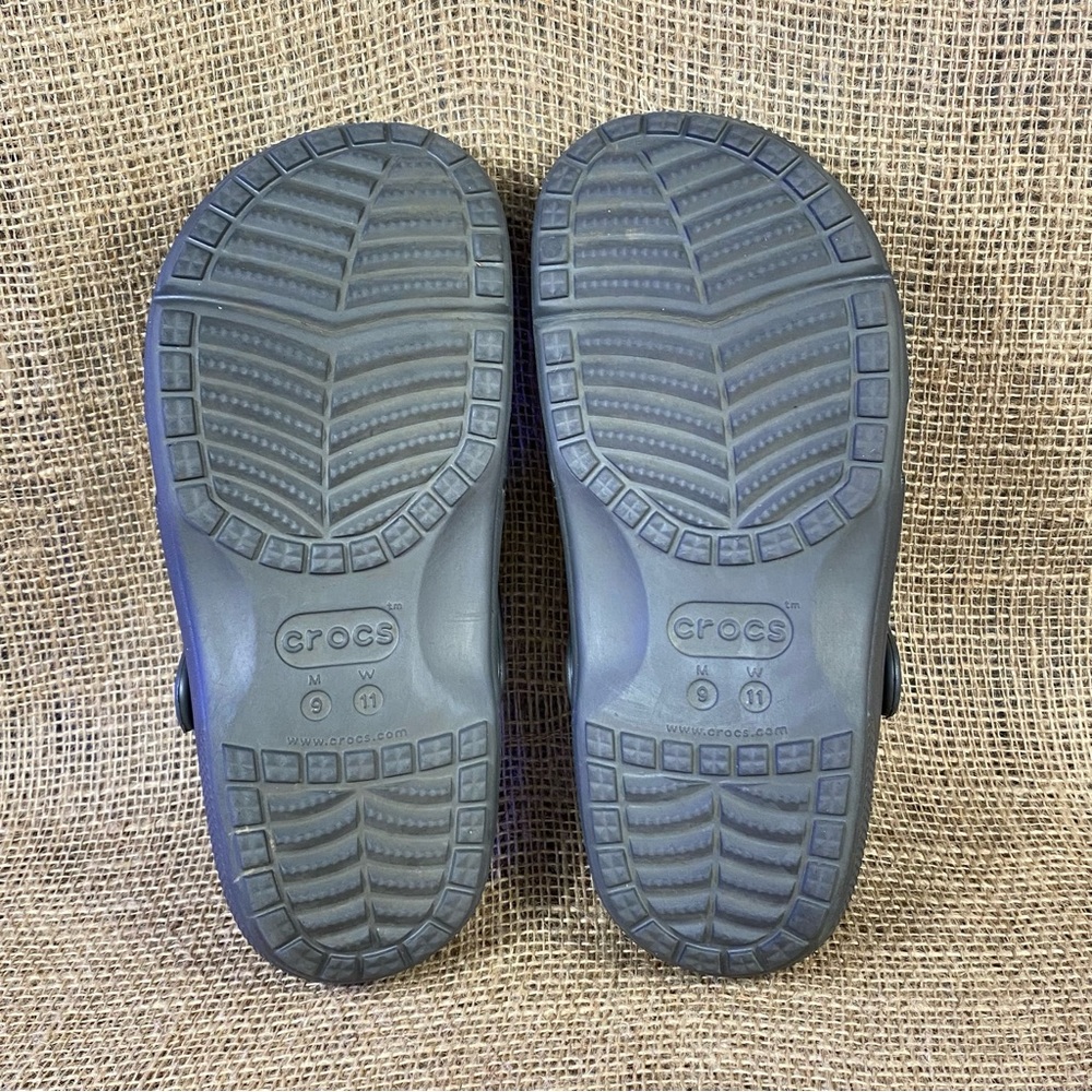 Crocs Clogs Classic  Shoes Slip On gray Size 11 - Picture 10 of 10
